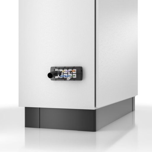 Schnell, sicher und kinderleicht: KDSI-SR mit inverser und modularer Kabeldurchführung